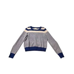 ANTHROPOLOGIE Maeve Paulina Striped Knit Crewneck Sweater by Size S